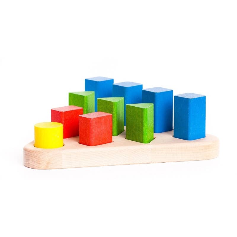 Houten Vormen Sorteerbord