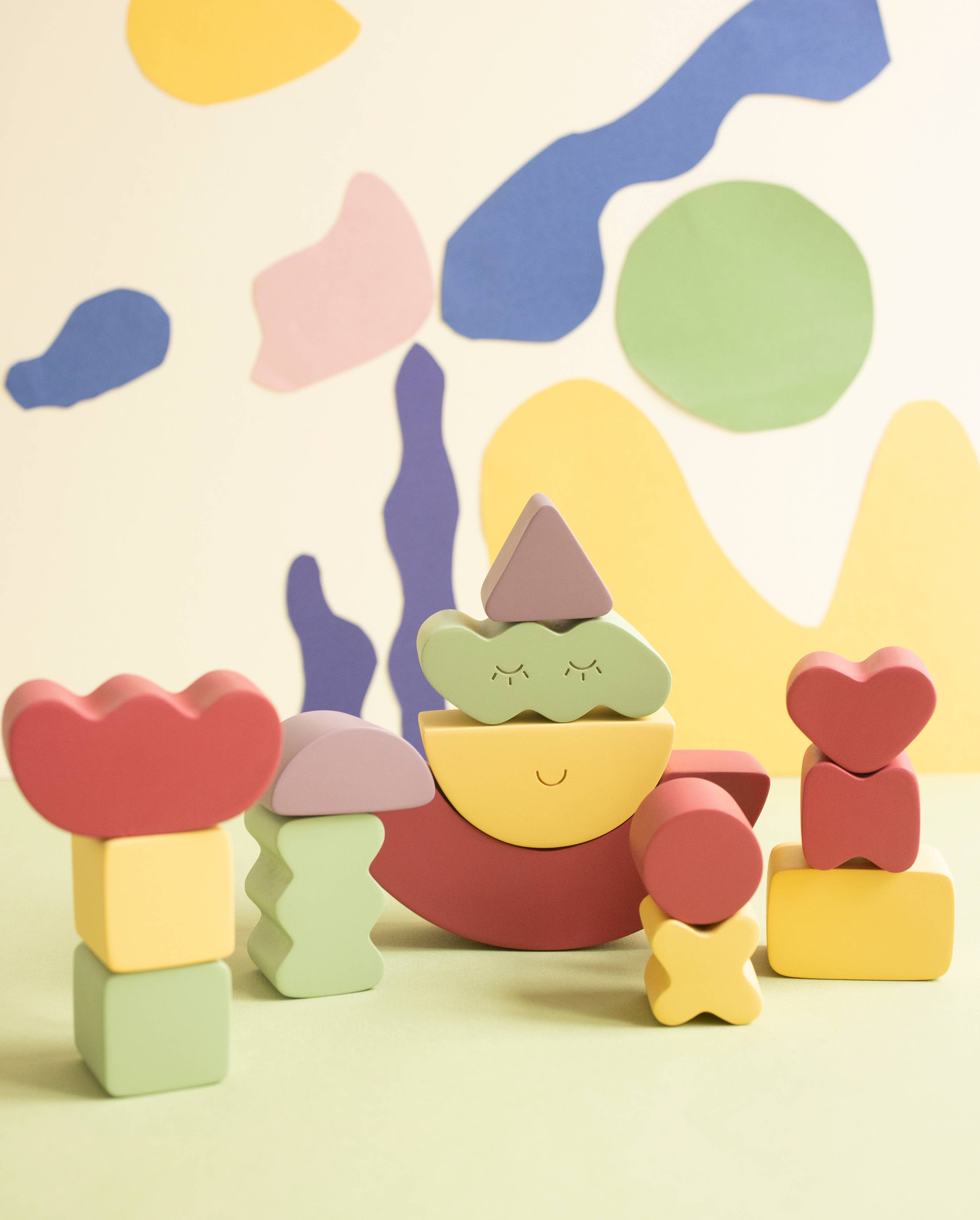 Moody Boom. Spel met stapelen, balanceren, leren en emoties