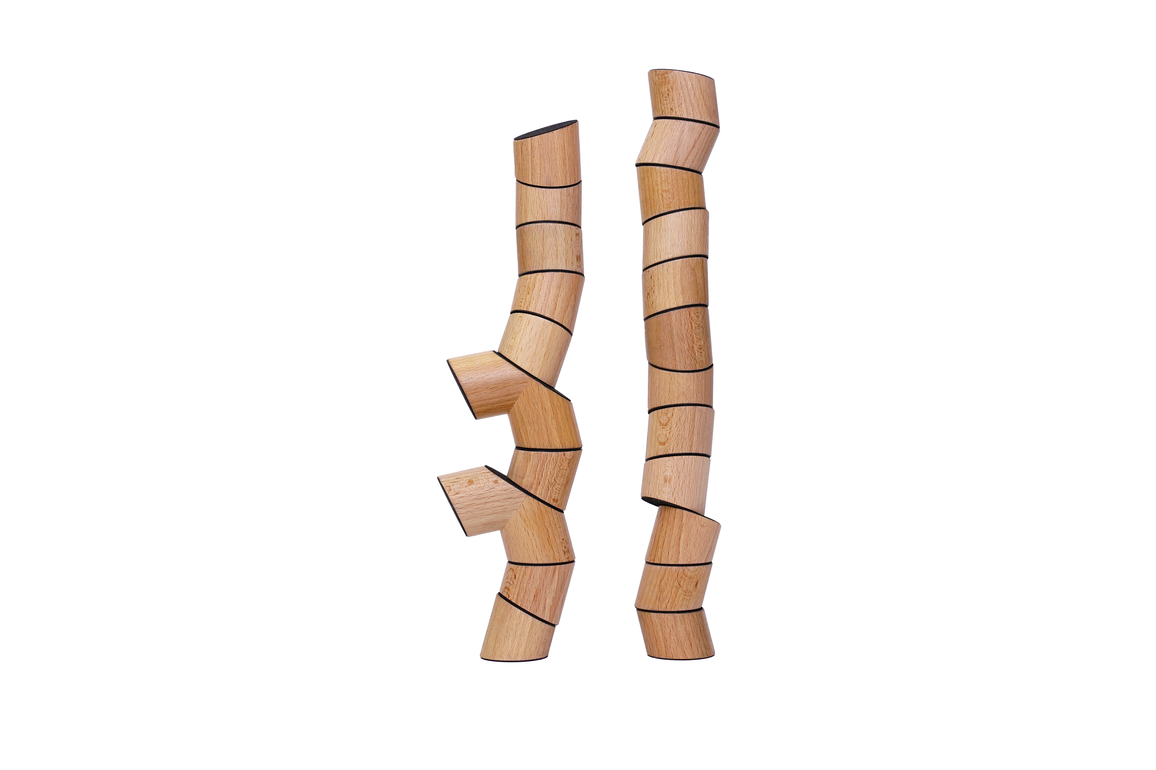 Loggos – designobject en stapelspel (L-set)