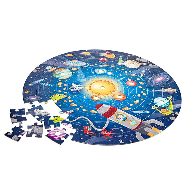 Zonnestelsel Puzzel met Licht