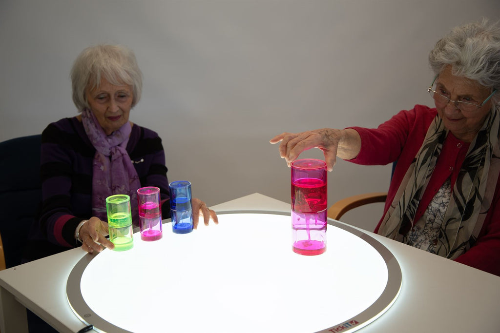 Doorschijnende Sensorische Jumbo Ooze Tube