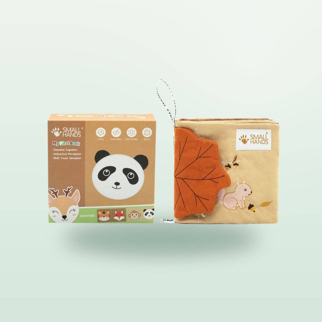 Kleine handen wilde dieren