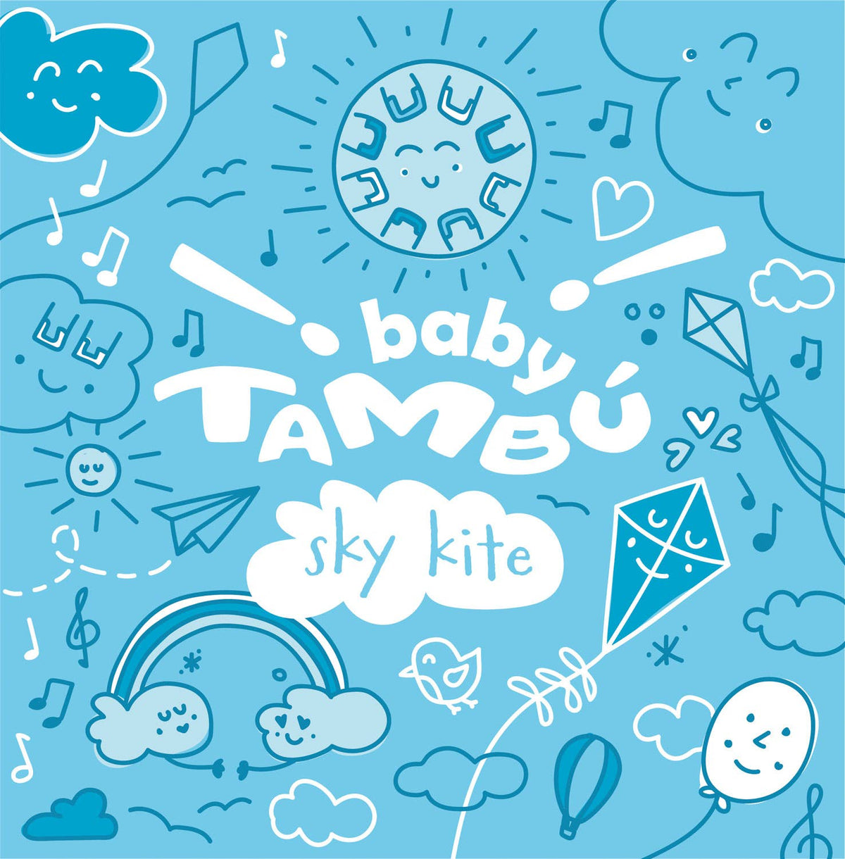 Baby Tambú 6"/15 cm - lichtblauw