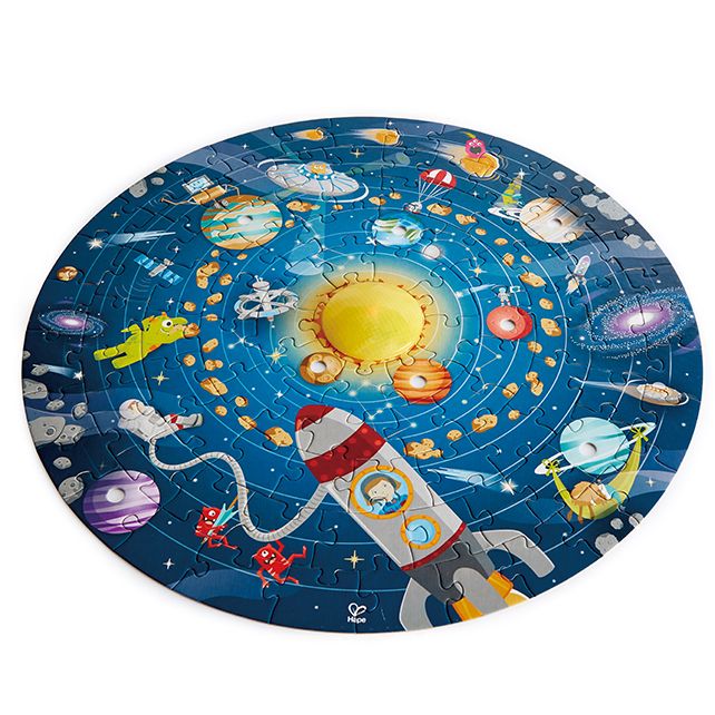 Zonnestelsel Puzzel met Licht