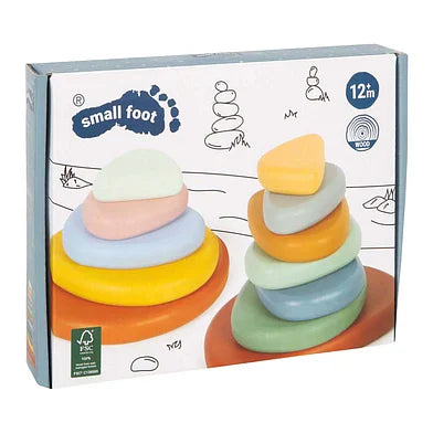 Houten Montessori Rivier Stenen