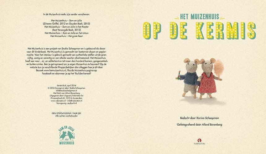 Kinderboek - Op de kermis (Nederlandstalig) - Het Muizenhuis