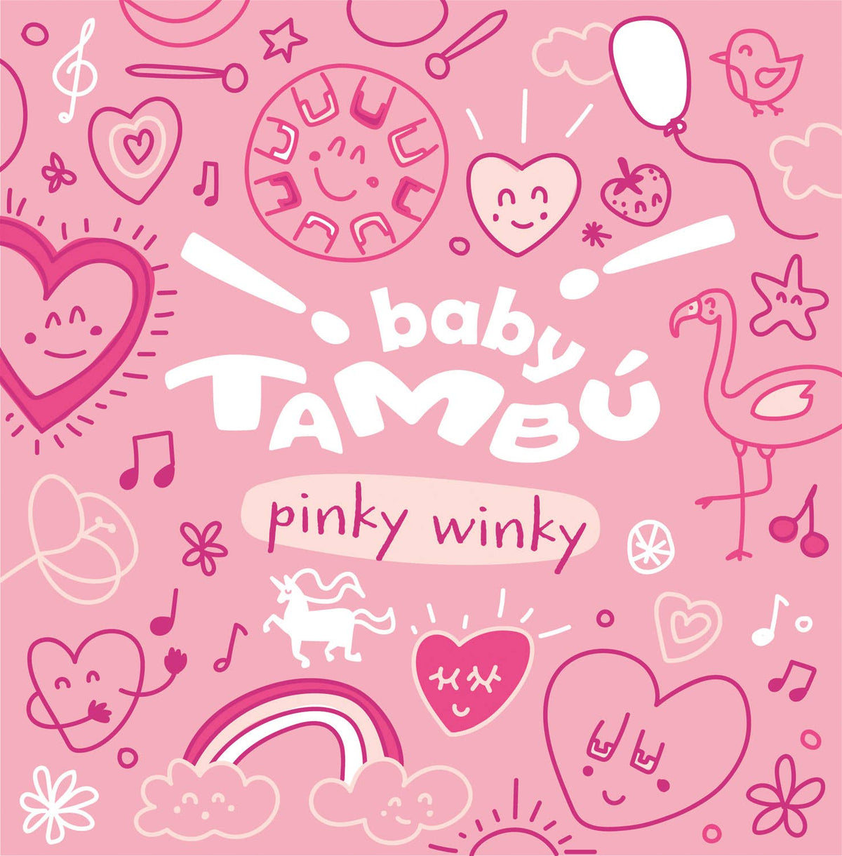 Baby Tambú 6"/15 cm - Roze