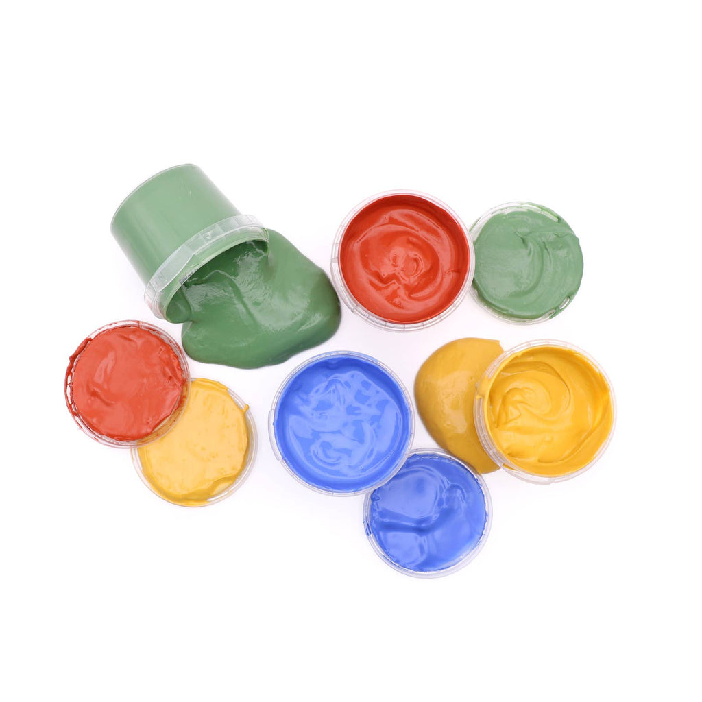 Biologische veganistische vingerverven set van 4 „Aki”