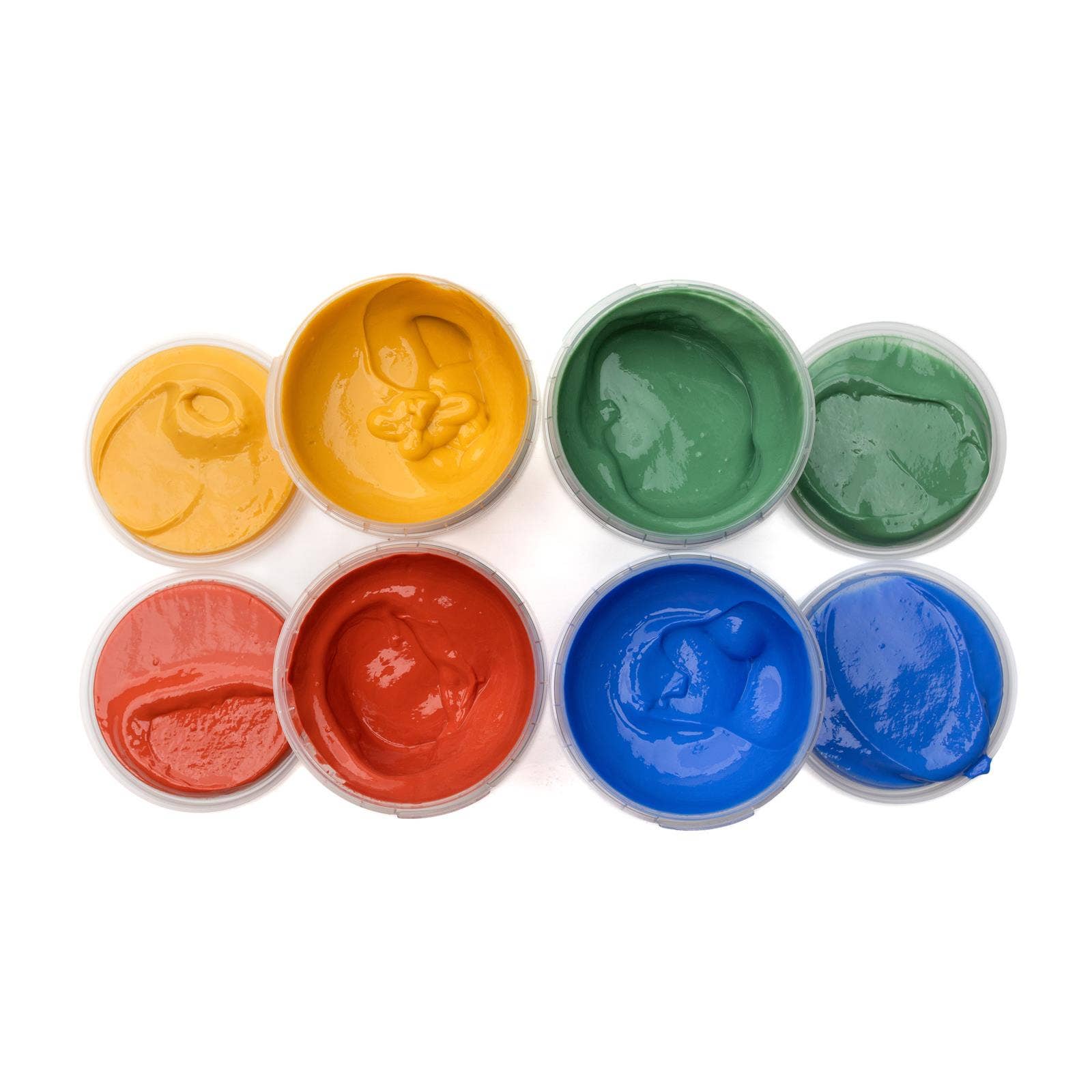 Biologische veganistische vingerverven set van 4 „Aki”