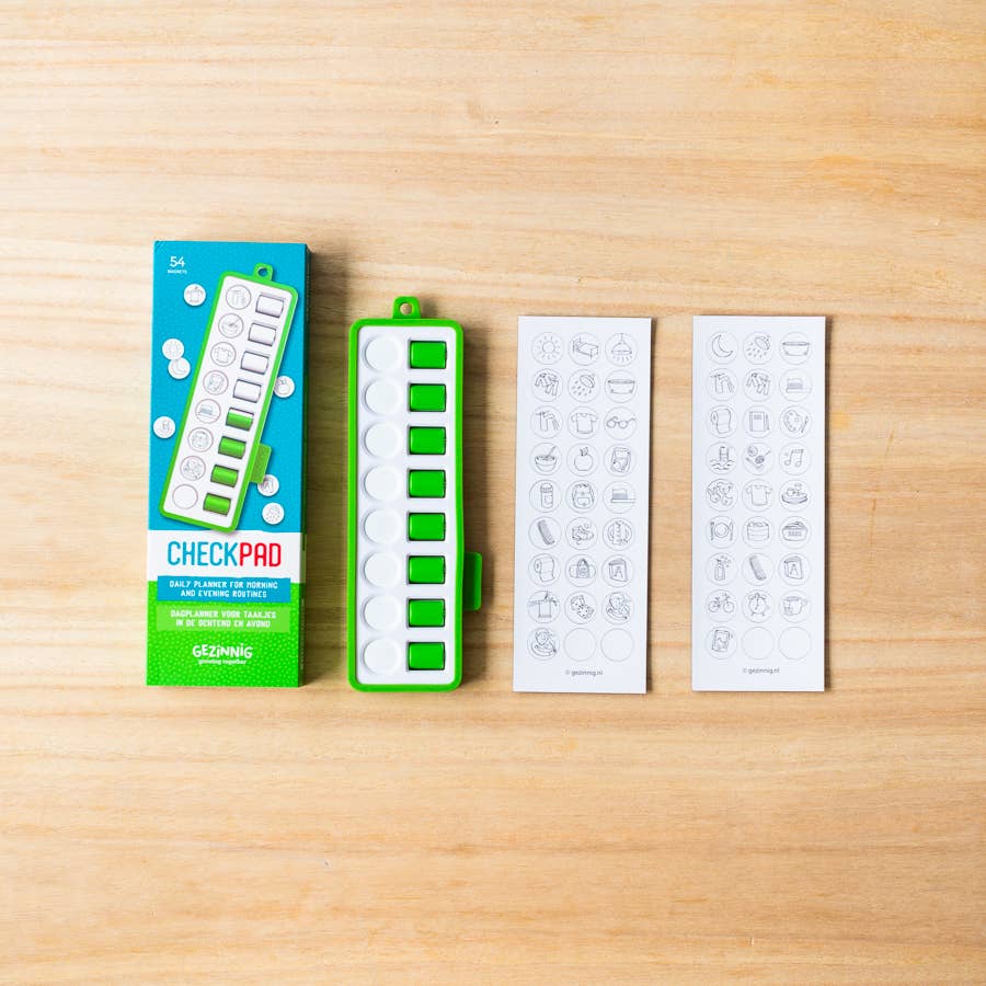 Checkpad groen - dagplanner