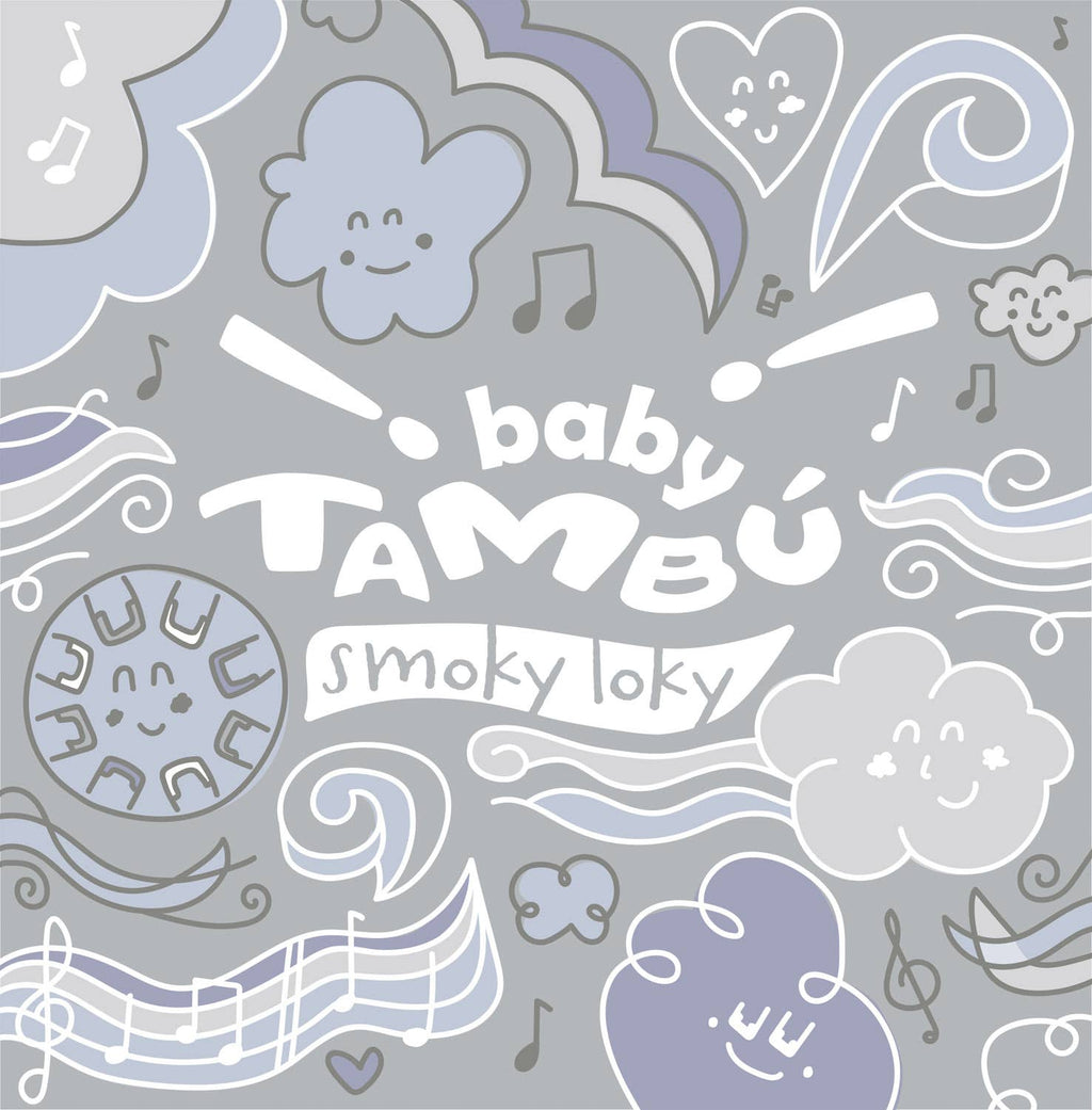 Baby Tambú 6"/15 cm - lichtgrijs