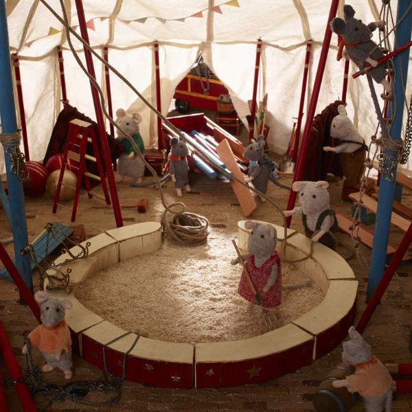 Kinderboek Het Muizenhuis - Het circus (Nederlandstalig)