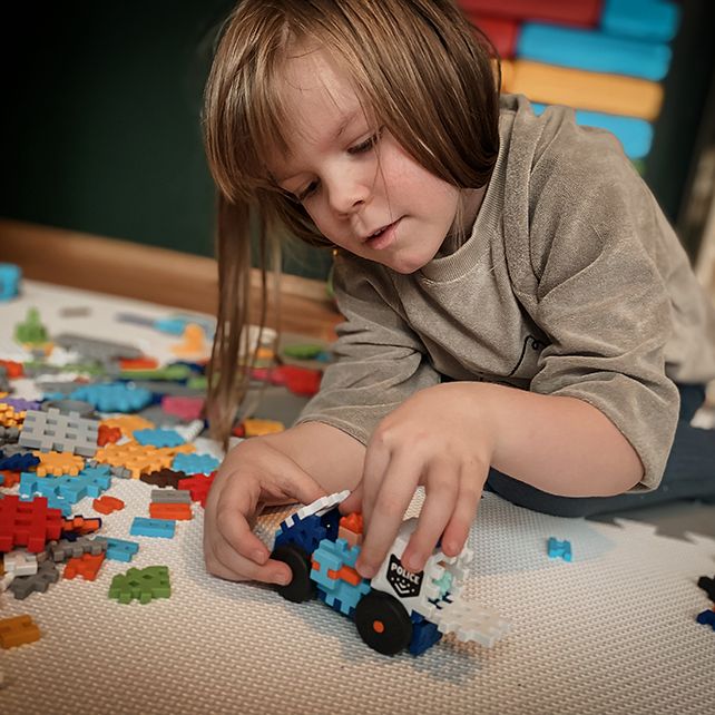 Mini wafel blokken - politie en juwelier