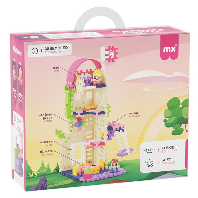 Mini wafel blokken magie toren 148 stuks