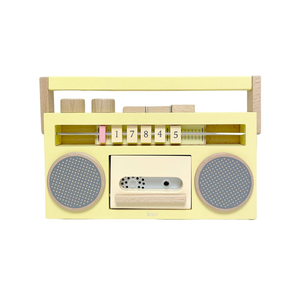 Retro houten bandrecorder (live platen!)