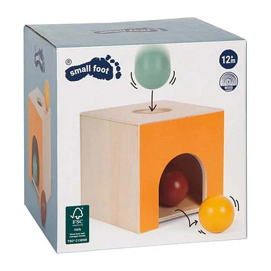 Houten Montessori Knikkerdoos