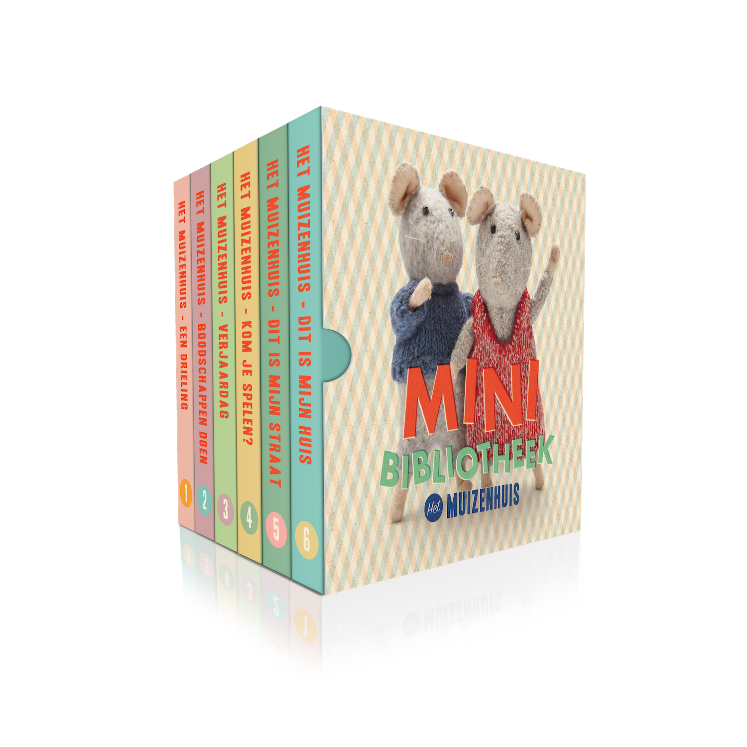 Kinderboekjes - Minibibliotheek (Nederlandstalig)