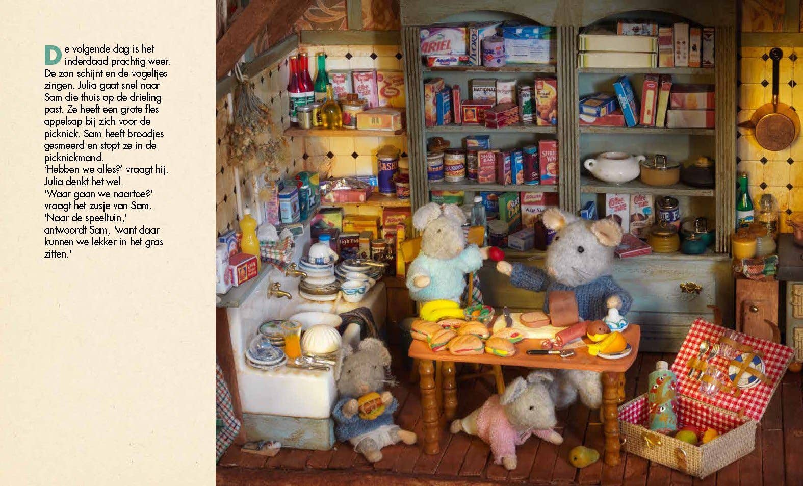 Kinderboek - De Picknick (Nederlandstalig) - Het Muizenhuis