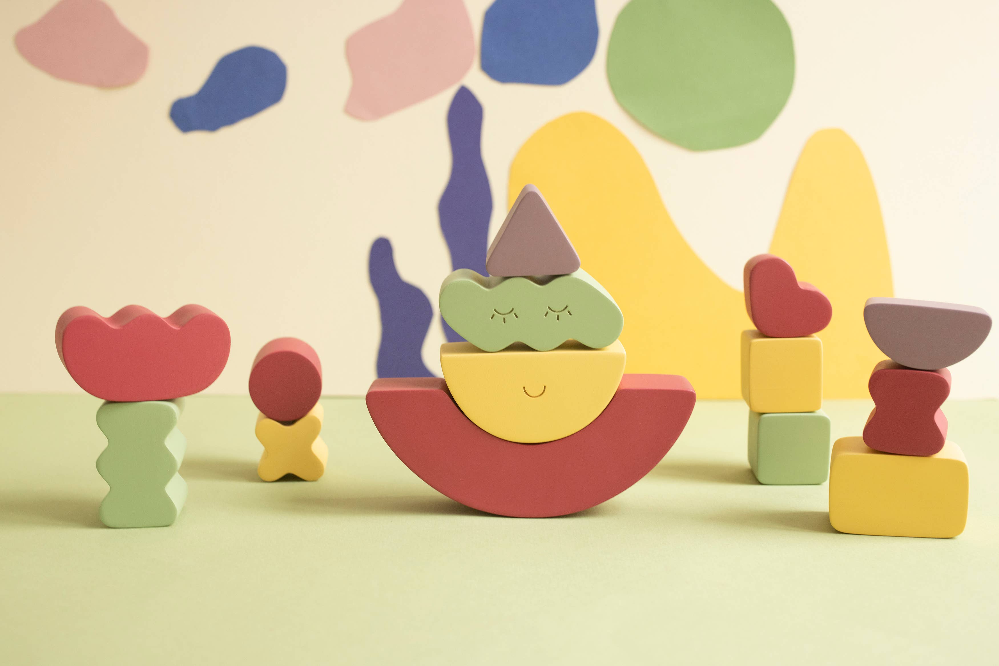 Moody Boom. Spel met stapelen, balanceren, leren en emoties