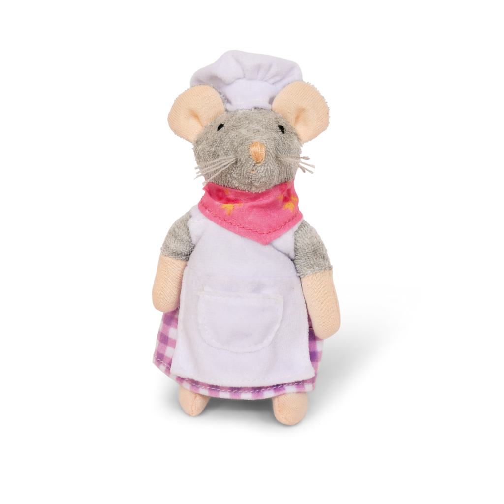 Knuffelmuis - Bakker (12cm) het Muizenhuis