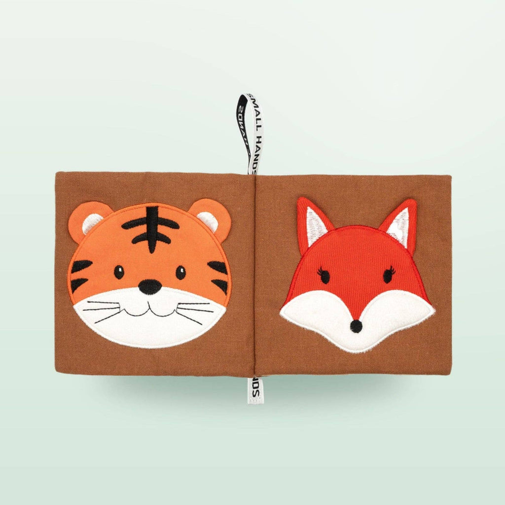 Kleine handen wilde dieren