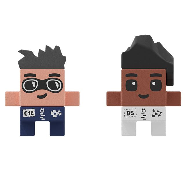 Wafel blokken - raceauto’s 80 stuks