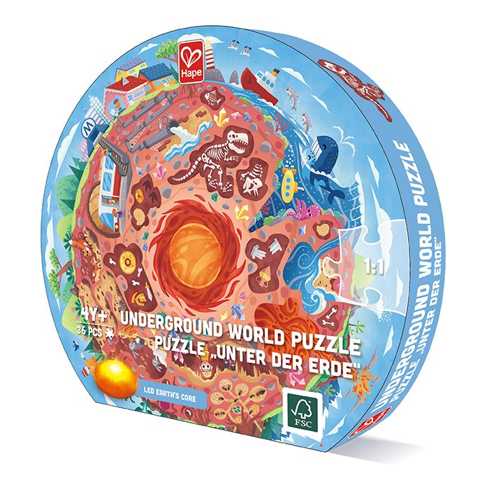 Ondergrondse Puzzel met Licht
