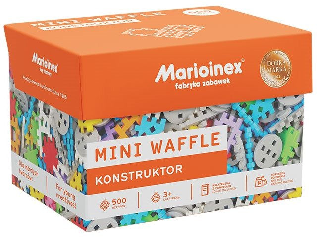 Mini wafel blokken - Constructor 500 stuks