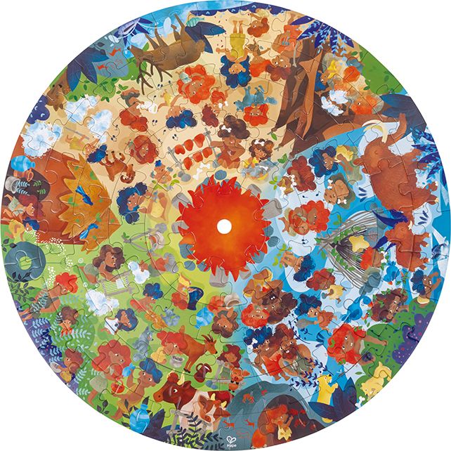 Stenen tijdperk Puzzel met Licht