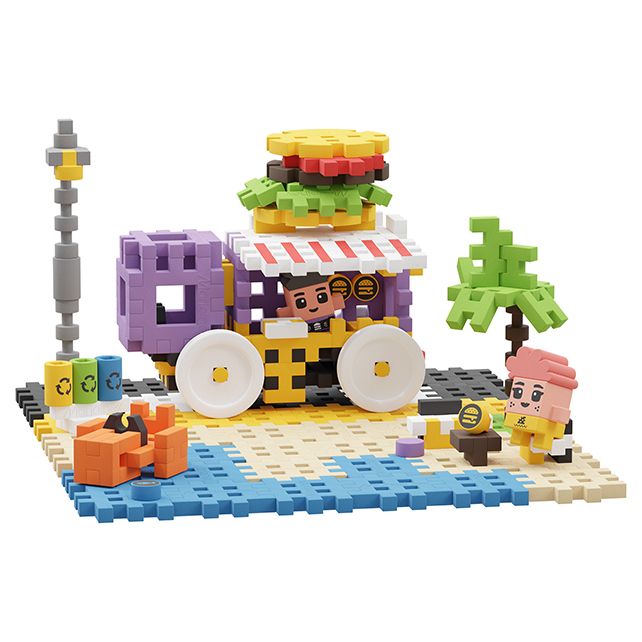 Mini wafel blokken - food truck 148 stuks