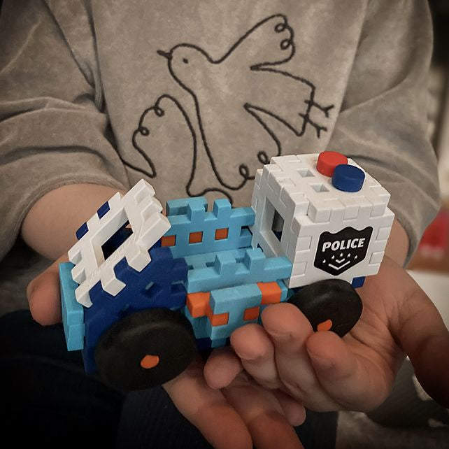 Mini wafel blokken - politie en juwelier