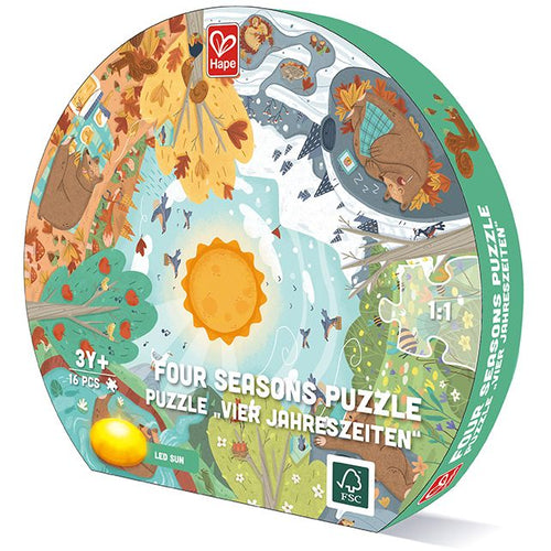 4 Seizoenen Puzzel met Licht