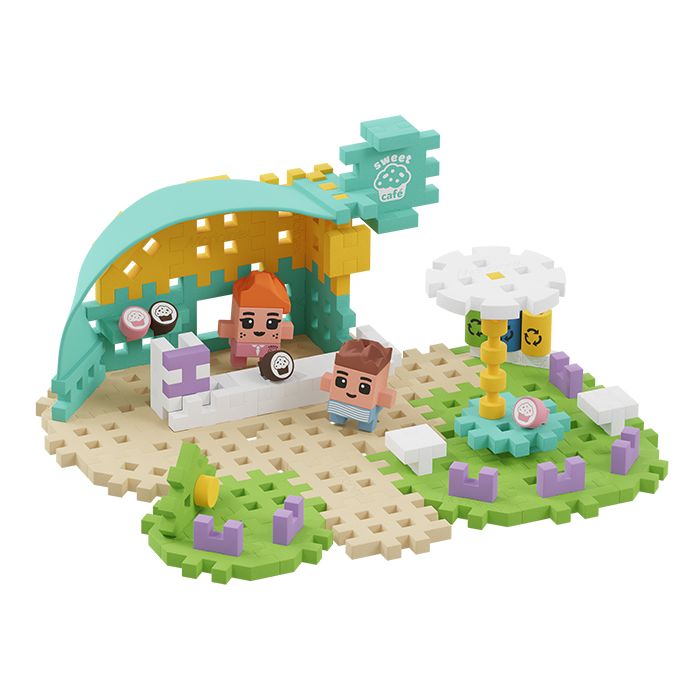 Mini wafel blokken - café 80 stuks