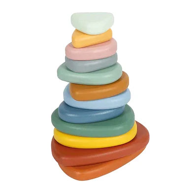 Houten Montessori Rivier Stenen