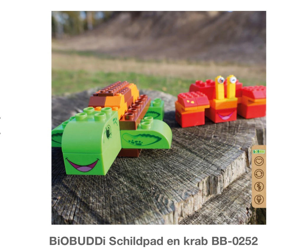 BiOBUDDi Schildpad en Krab