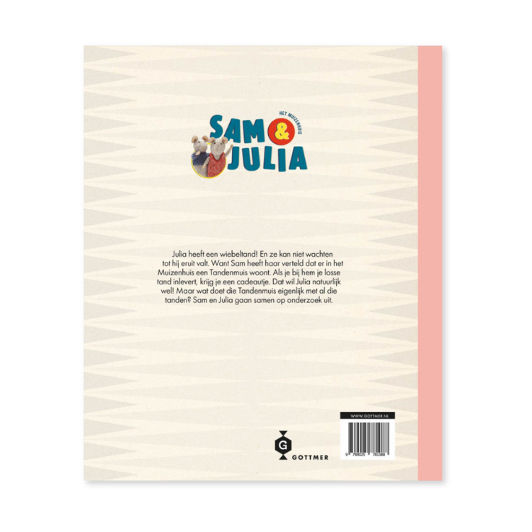 Kinderboek - Sam & Julia - Tandenmuis (Nederlandstalig)