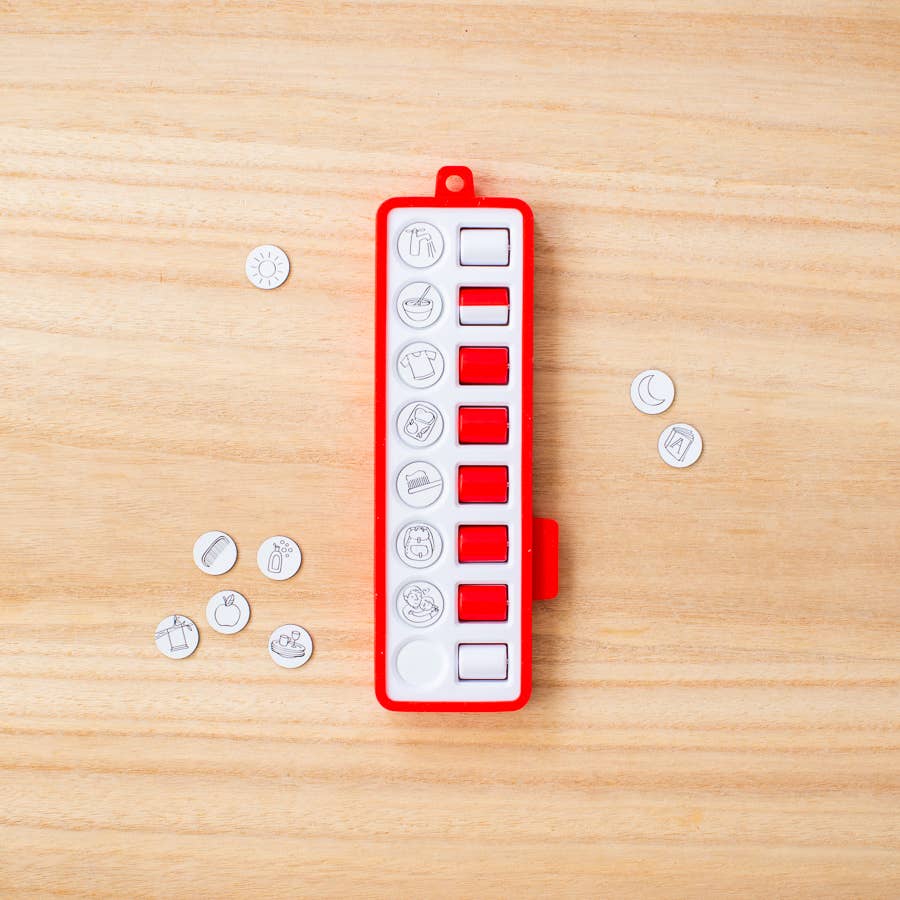 Checkpad rood - dagplanner