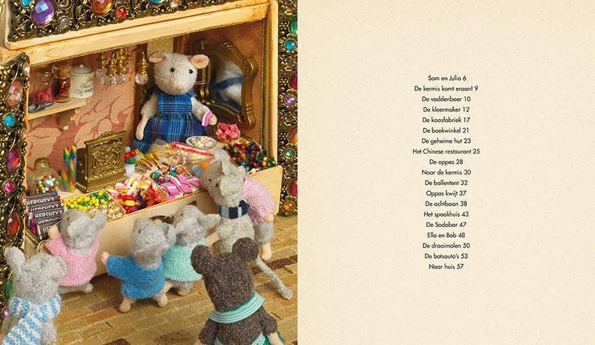 Kinderboek - Op de kermis (Nederlandstalig) - Het Muizenhuis