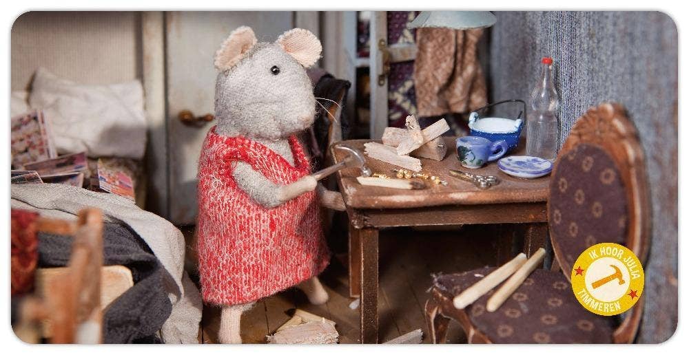 Kinderboek - Wat hoor je daar? (Nederlands) - Het Muizenhuis