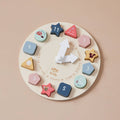 Just Bee Kids houten puzzelklok