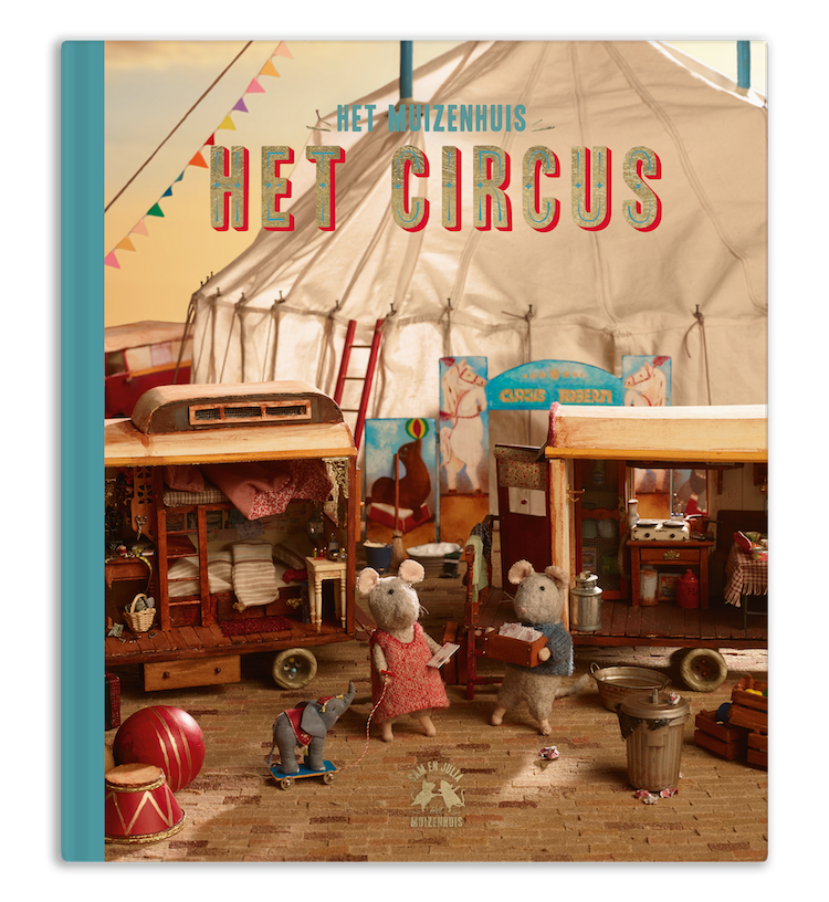 Kinderboek Het Muizenhuis - Het circus (Nederlandstalig)