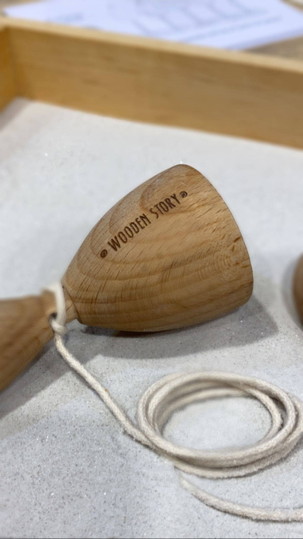 Swing & Catch - vintage behendigheidsspel van hout