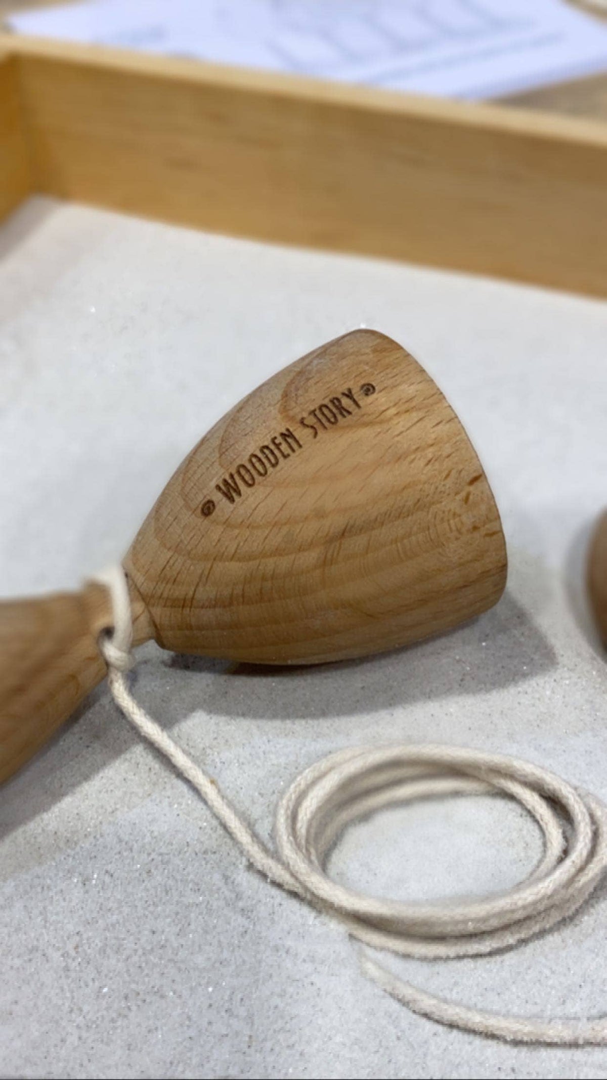 Swing & Catch - vintage behendigheidsspel van hout