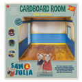 Kindervriendelijk doe-het-zelf poppenhuis - Kartonnen slaapkamer