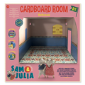 Doe-het-zelf poppenhuis - kartonnen kamer - badkamer