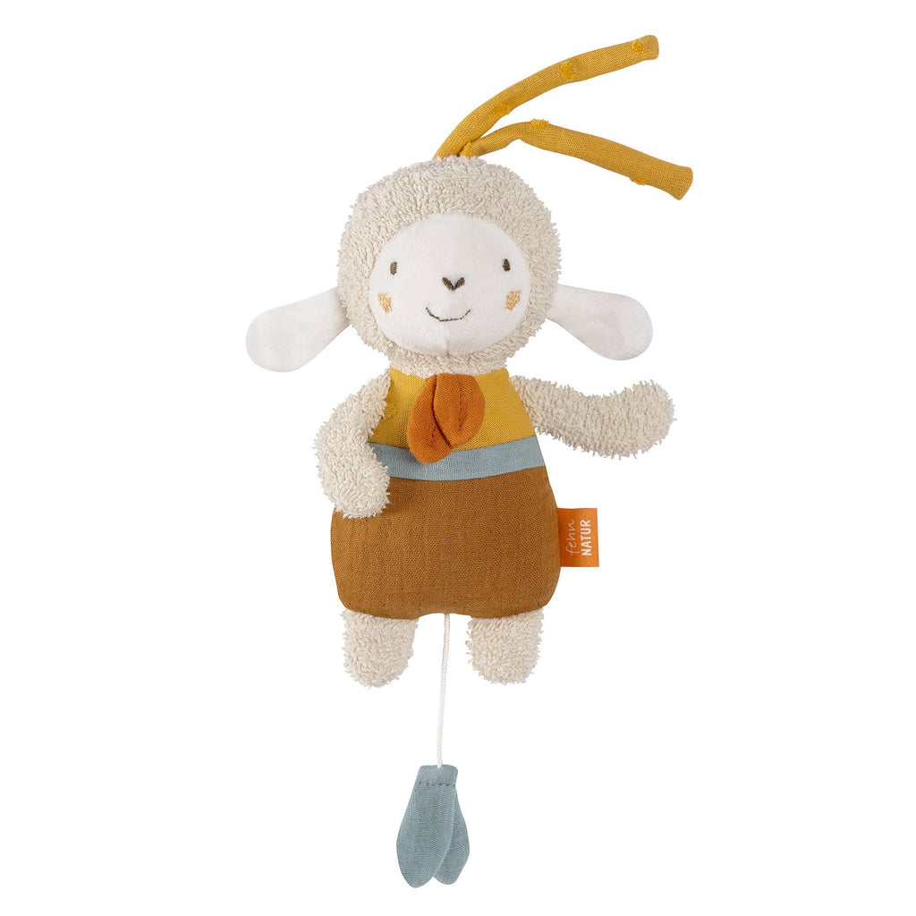 Mini-Schaap Fehnnatur muziekdoos - knuffel en slaapmiddel