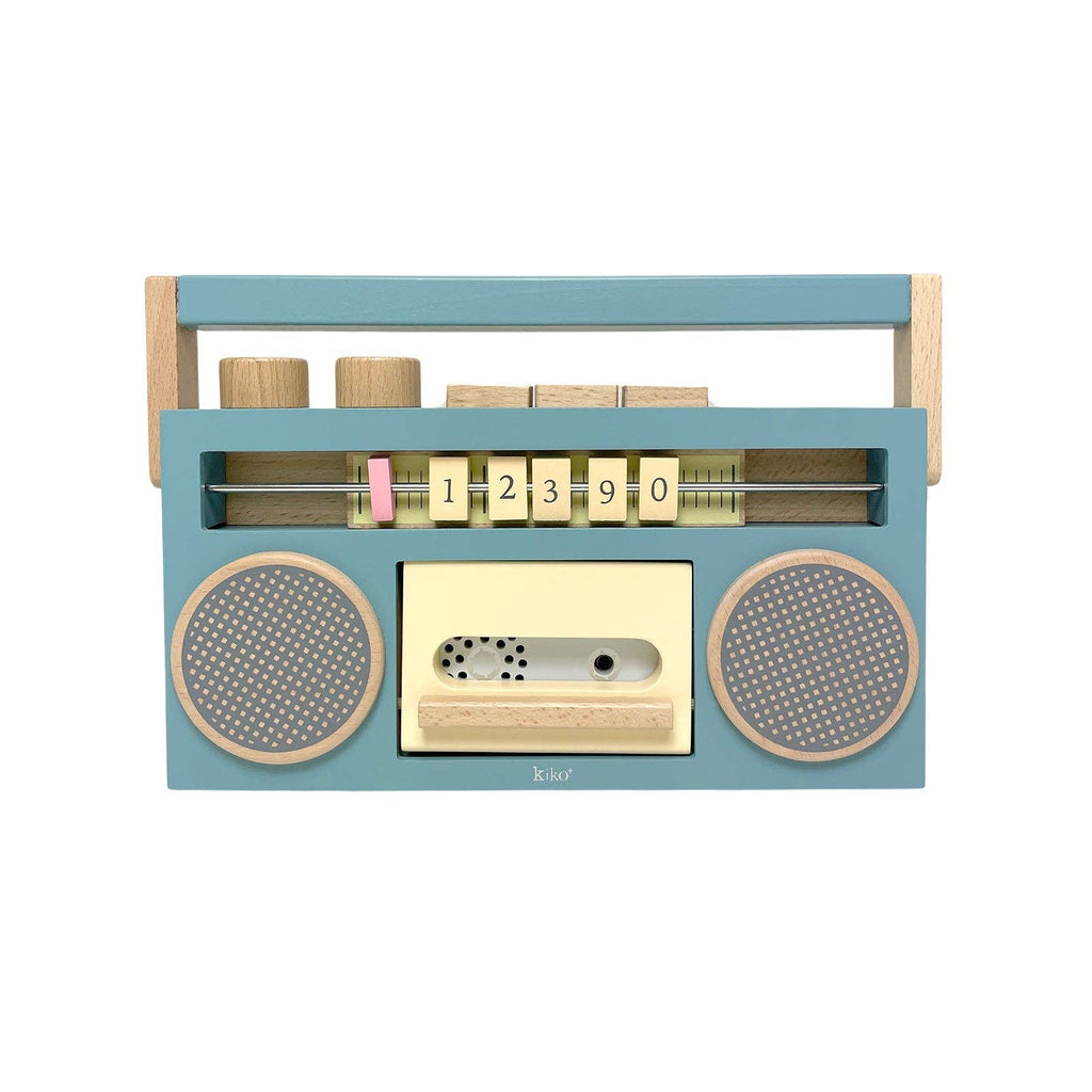 Retro houten bandrecorder (live platen!)