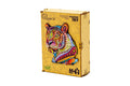 Mysterious Tiger Wooden Jigsaw Puzzle with Wooden Gift Box